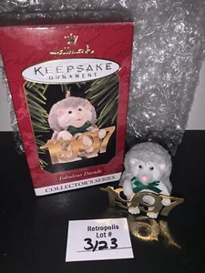 Hallmark Christmas Ornament 1997 Fabulous Decade #8 Hedgehog 8th Series Vintage - Picture 1 of 7