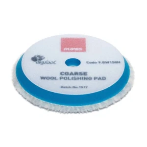 Rupes Blue Wool Polishing Pad - Coarse – 130mm, Designed For Severe Paint Defect - Picture 1 of 1