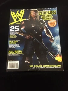 WWE Magazine September 2007 Triple H Divas Summerslam No Label - Picture 1 of 10