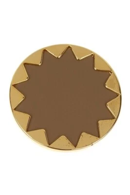 Anillo de cóctel House of Harlow 135536 Sunburst de cuero genuino para mujer talla 5,5 Foto 1 de 4