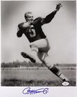 Paul Hornung Notre Dame, Green Bay Packers Signed LE 11x14 B&W Photo (JSA)