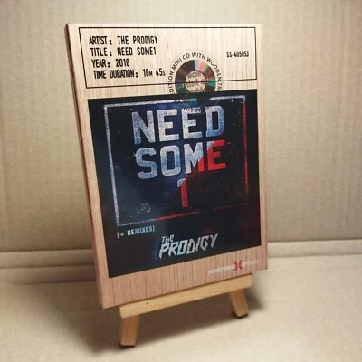 The Prodigy - Need Some1 + Remixes (Single) (Wood Box, Mini-CD) SEALED! - Image 1 of 3