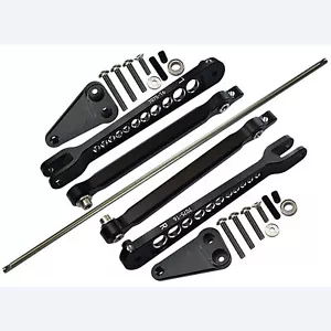 Aluminum Alloy Rear Sway Bar + Balance Bar Part for LOSI-1/10 4WD HAMMER REY - Picture 1 of 12