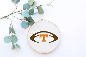 Tennessee Volunteers Football modello punto croce contato - Foto 1 di 3