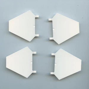 Star Wars Lego x 4 weiße Flagge 5 x 6 sechseckig 75051 - Bild 1 von 1