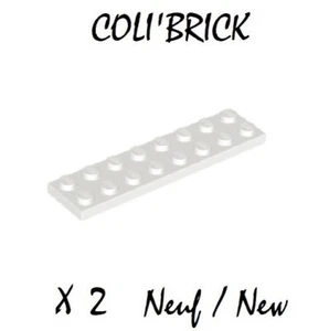 Lego 3034 - 2x Platte / Plate 2x8 - weiß / white - NEU NEW - Bild 1 von 1