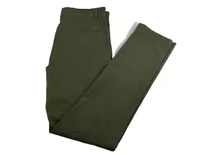 Boss Orange Schino-Tapered-D Olive Green Chinos Jeans Hugo 32X34 Actual 32X32.5 - Picture 1 of 14