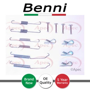 Brake Shoes Fitting Kit Rear Benni Fits Ford Fiesta 2008-2018 + Other Models - Picture 1 of 2