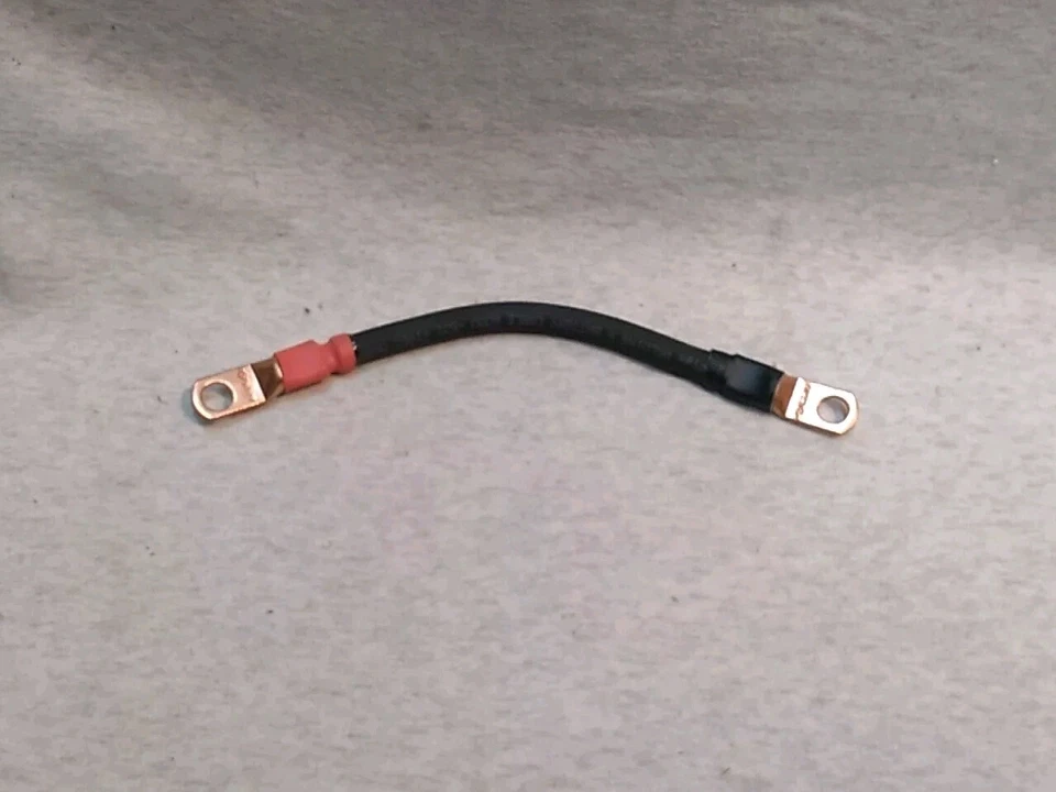 Cable de alimentación de batería compatible con Skyjack 120425 - Cable, soldadura 4GA 5/16x6x5/16, EA. Foto 1 de 1