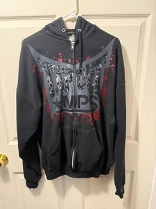 Tapout Mps Hoodie Herren XL schwarz Totenköpfe gebraucht  - Bild 1 von 3