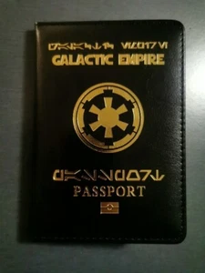 La Guerre Des Étoiles Empire Galactique Star Wars Passport Galactic Empire Jedi - Afbeelding 1 van 8