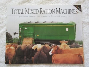 Original 1994 John Deere Brochure for Total Mixed Ration Machines, Great Color! - Picture 1 of 5