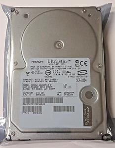 146 GB SATA Hitachi Ultrastar IC35L146UWDY10-0 10K U320 SCSI 68-Pin HDD 3.5" Neu - Picture 1 of 1