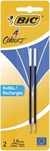BIC Kugelschreibermine 2ST blau Ersatzmine Mine Kugelschreiber dokumentenecht - Bild 1 von 1