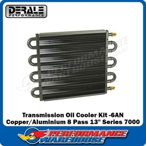 Derale 8 Pass 13'' Series 7000 Copper/Aluminum Transmission Cooler, -6AN 13317 - Bild 1 von 3