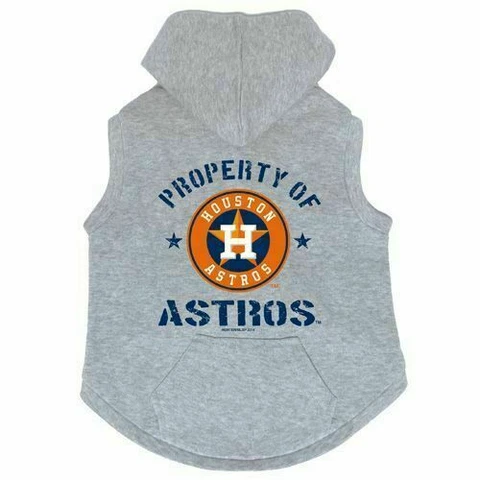 NEW HOUSTON ASTROS DOG CAT PREMIUM BUTTON UP HOODIE SWEATSHIRT CHOOSE SIZE Cover