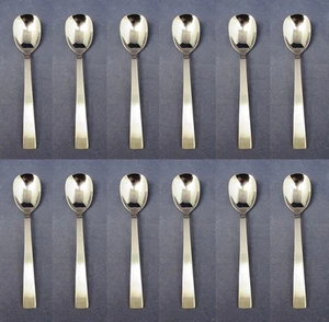SET OF TWELVE - Oneida Stainless Flatware -  PADOVA Sugar / Ice Cream Spoons NEW - Picture 1 of 2