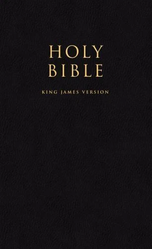 HOLY BIBLE: King James Version (KJV) Popular Gift and Award Black Leatherette Edition by Collins Collins UK (2001, Hardcover)