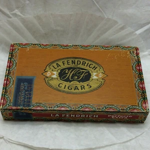 Vintage Hinged Lid Cigar Box ONLY Indiana - Picture 1 of 10