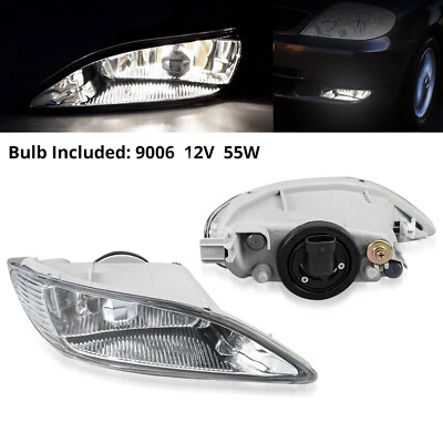 Pair Clear Fog Light For Toyota Corolla CE LE 2005-2008 Camry CE LE 2002-2004 - Image 1 of 4