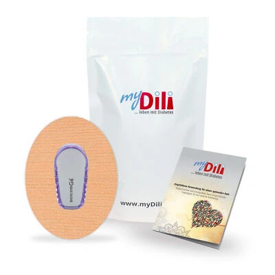 Pflaster Tape Patch für Dexcom G6 Sensor DiaTape Classic myDili Diabetes