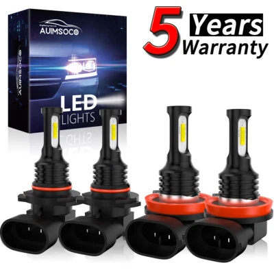 Bombillas LED Super Brillantes Coche 6500K Para Nissan Rogue Select 2014-2015 24000LM Foto 1 de 4