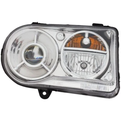 New Hid Head Lamp Lens And Housing Right Fits 2005-2010 Chrysler 300 57010758AA - Image 1 of 4