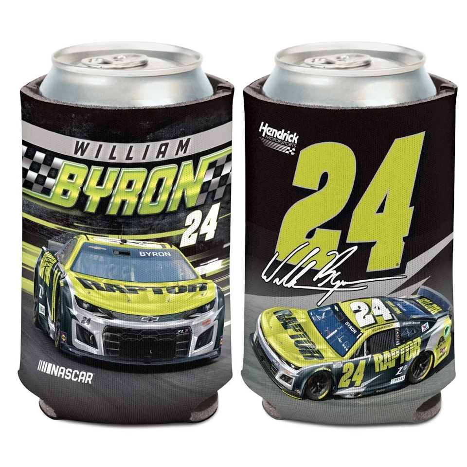 William Byron 2025 Wincraft #24 Raptor 12oz Can Coolie - Image 1 of 1