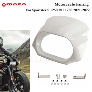 White Fairing Cover w/Mounting Accessories for Harley Sportster S RH1250S 2021up - Bild 1 von 9