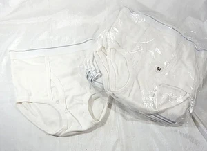 12 Phoenix Supply Men's Prison Uniform Issue Underwear Briefs - White - Medium - Picture 1 of 3