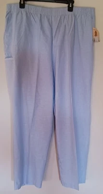 Calça de cintura elástica nova com etiquetas uniforme Barco azul claro 3XL - Imagem 1 de 4