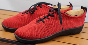Neu Arcopedico Damenschuhe LS Größe 10M EUR 41 rot Strick vegan Oxford - Bild 1 von 12