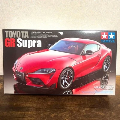 TAMIYA 1/24 GR Supra Plastic Model Kit Unassembled, Complete Parts, Used - Image 1 of 4