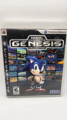 Sonic's Ultimate Genesis Collection (PlayStation 3 PS3) Tested Working - Image 1 of 3