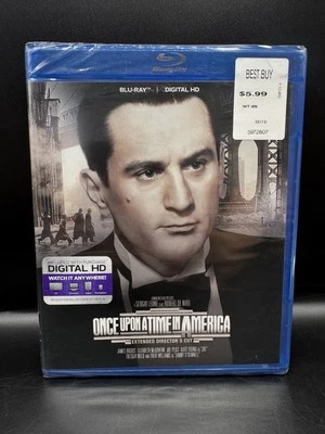 Once Upon a Time in America Blu-Ray 2-Disc Extended/Theatrical Cut Rare Sealed - Image 1 of 2
