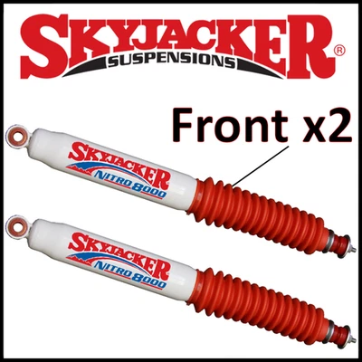 Par de amortiguadores delanteros Skyjacker Nitro 8000 para Ford F-150 1976-1996 4x4 con elevación de 0-2" Foto 1 de 2