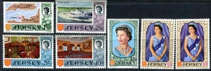 (70) 7 SEHR GUTE TRIKOT 1969 AUSGABE 1/6 - bis 1,00£ SG24 - SG29 LEICHT M.NEUWERTIG - Bild 1 von 1