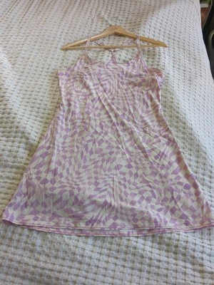 Outdoor Voices Wavy Checker Exercise Dress Medium Sleeveless Scoop Neck - Image 1 of 4