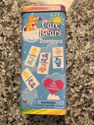 Care Bears Dominoes w/ Collector's Tin 28pcs Cardinal Games  - Image 1 of 4