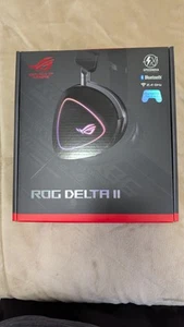 ASUS - ROG Delta II Wireless Gaming Headset for PC, Xbox, PS5 and Switch - Black - Bild 1 von 5