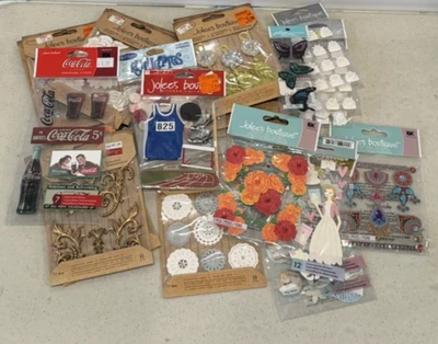 HUGE Jolee's Boutique Embellishment Sticker LOT Mixed Themes - Image 1 of 4