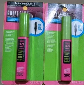 2er-Pack Maybelline Great Lash wasserfeste Wimperntusche, bräunlich schwarz 112 - kostenloser Versand - Bild 1 von 1