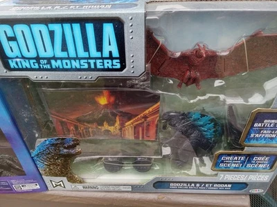 Figuras Jakks Pacific Godzilla King of the Monsters & ET Rodan 2019 nuevas 65th Ann Foto 1 de 4