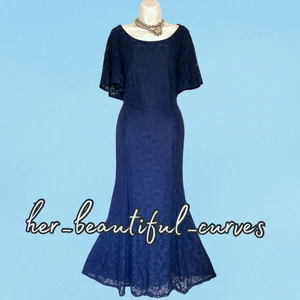 JOANNA HOPE EMBROIDERED FLORAL LACE WEDDING OCCASION PARTY DRESS SIZE 20 new - Picture 1 of 8