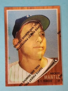 1996 Topps Finest Mickey Mantle Commemorative New York Yankees #12 ⚾ - Picture 1 of 2