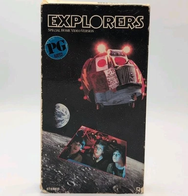 Explorers (VHS, 1985) Ethan Hawke River Phoenix  ^^ Buy 2 Get 1 Free ^^ RARE - Image 1 of 4