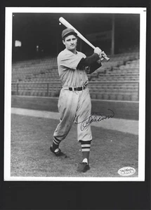 VINTAGE   BOBBY  DOERR   AUTOGRAPHED  ADTION   PHOTO    JSA - Picture 1 of 1