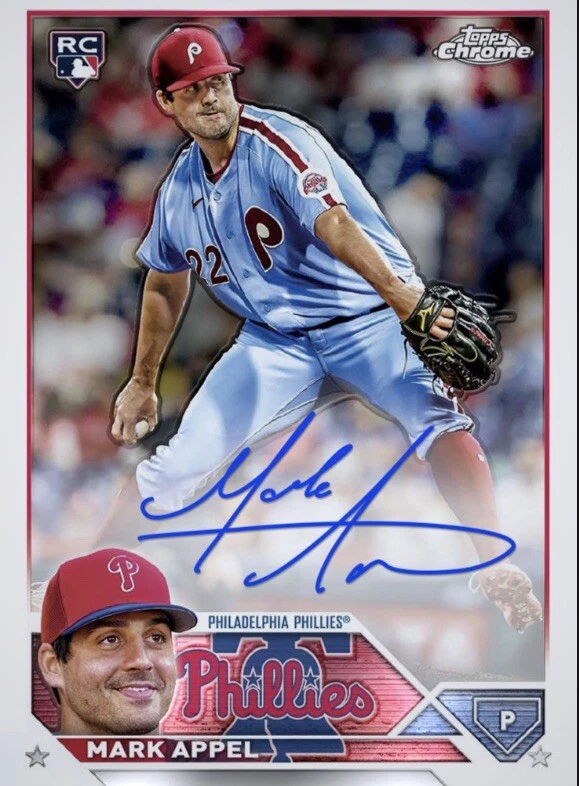 2023 Topps Chrome RC Auto Rookie Signature MARK APPEL Digital - Image 1 of 1