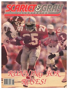 Scarlet & Gray Illustrated, Vol III, No. 6, Oct. 20, 1989 - Mike Showalter cover - Picture 1 of 1