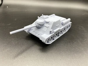 28 mm, 1/56, impreso en 3D, Segunda Guerra Mundial, tanque ruso SU-85, acción de perno - Imagen 1 de 9